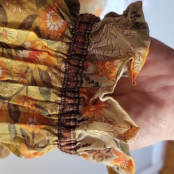 SPELL New without tags Seashell blouse S - Picture 7 of 9